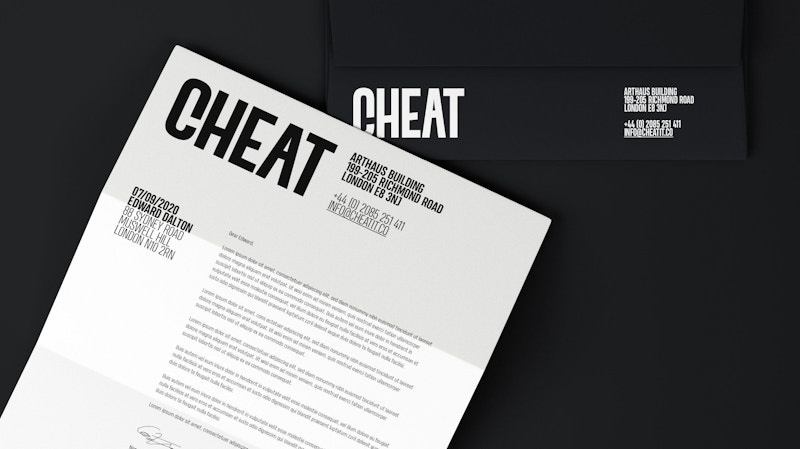 Cheat Letterhead 002 3